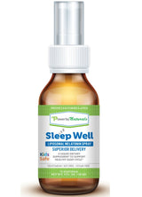 Sleep Well - Liquid Melatonin 3mg - Power By Naturals