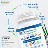 Methyl Multi One Methylated Multivitamin Without Iron – 60 Capsules