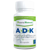ADK Vitamin - Vitamins A, Vitamin K2 and D3 5,000 IU in - 60 Capsules (2-Month Supply) - Power By Naturals