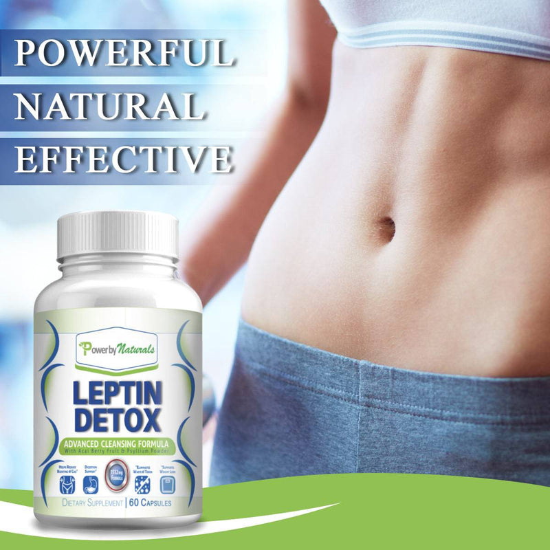Leptin Detox - Colon Cleanser - Power By Naturals